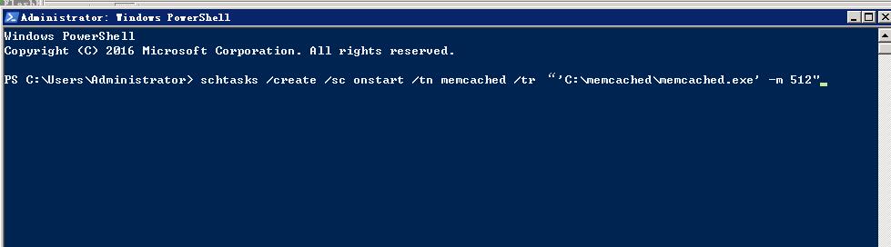 windows 下安装 memcached 1.5(防漏洞攻击)